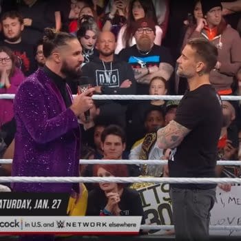 Seth Rollins and CM Punk come face-to-face as CM Punk signs with WWE Raw and enters the Royal Rumble